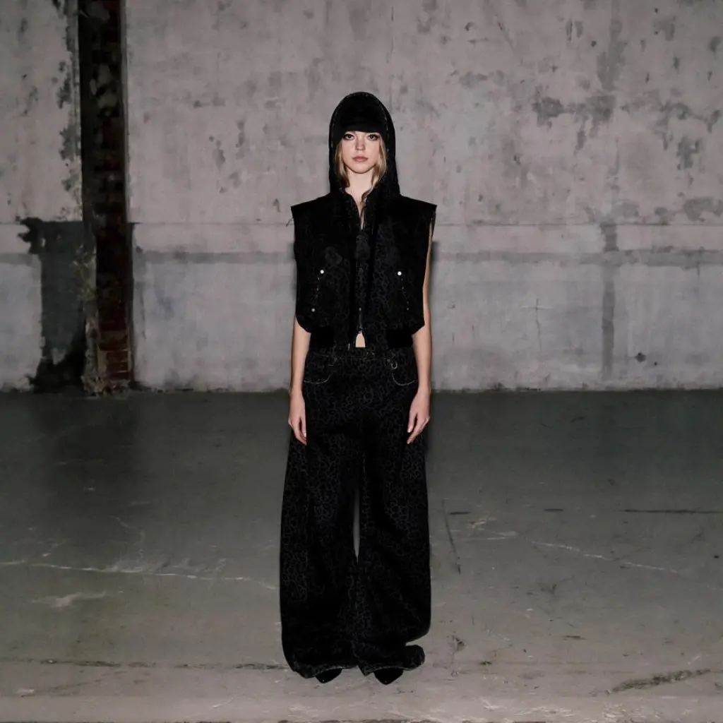 Minju американские ретро камуфляжные широкие джинсы с леопардовым принтом, брюки с изогнутыми лезвиями, женские модные брюки
Minju американские ретро камуфляжные широкие джинсы с леопардовым принтом, брюки с изогнутыми лезвиями, женские модные брюки