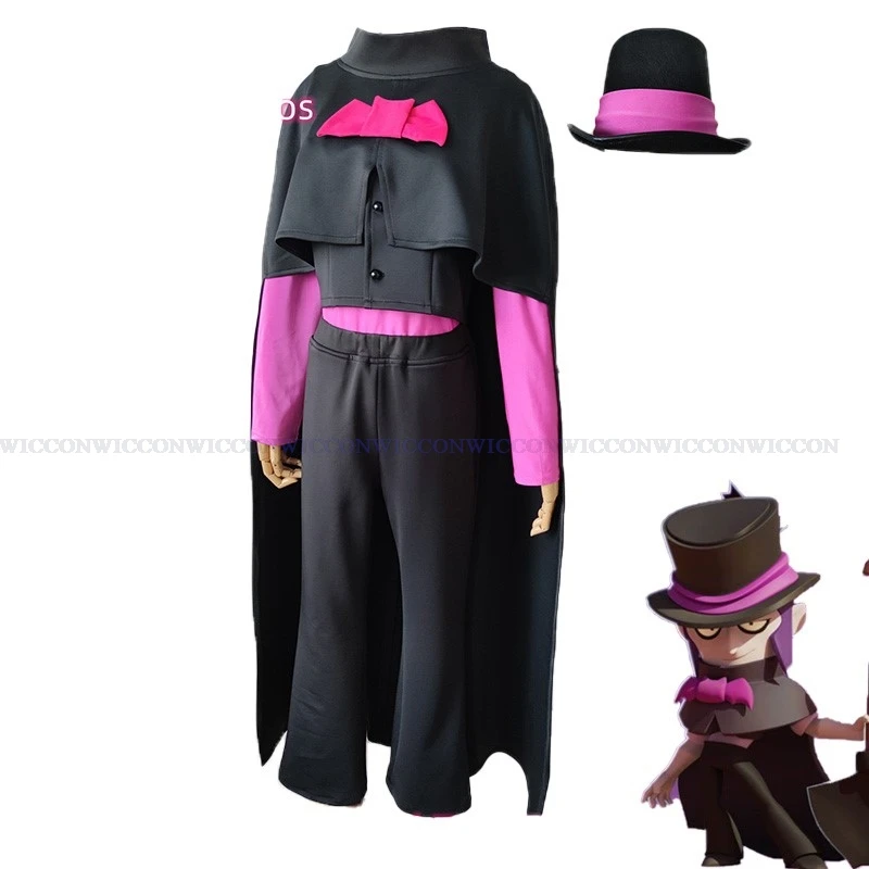 Suit Cloak Cosplay Outfit Uniform Game Halloween Party Adult Kids Vampire Mortis Cosplay Costume Role play
Suit Cloak Cosplay Outfit Uniform Game Halloween Party Adult Kids Vampire Mortis Cosplay Costume Role play