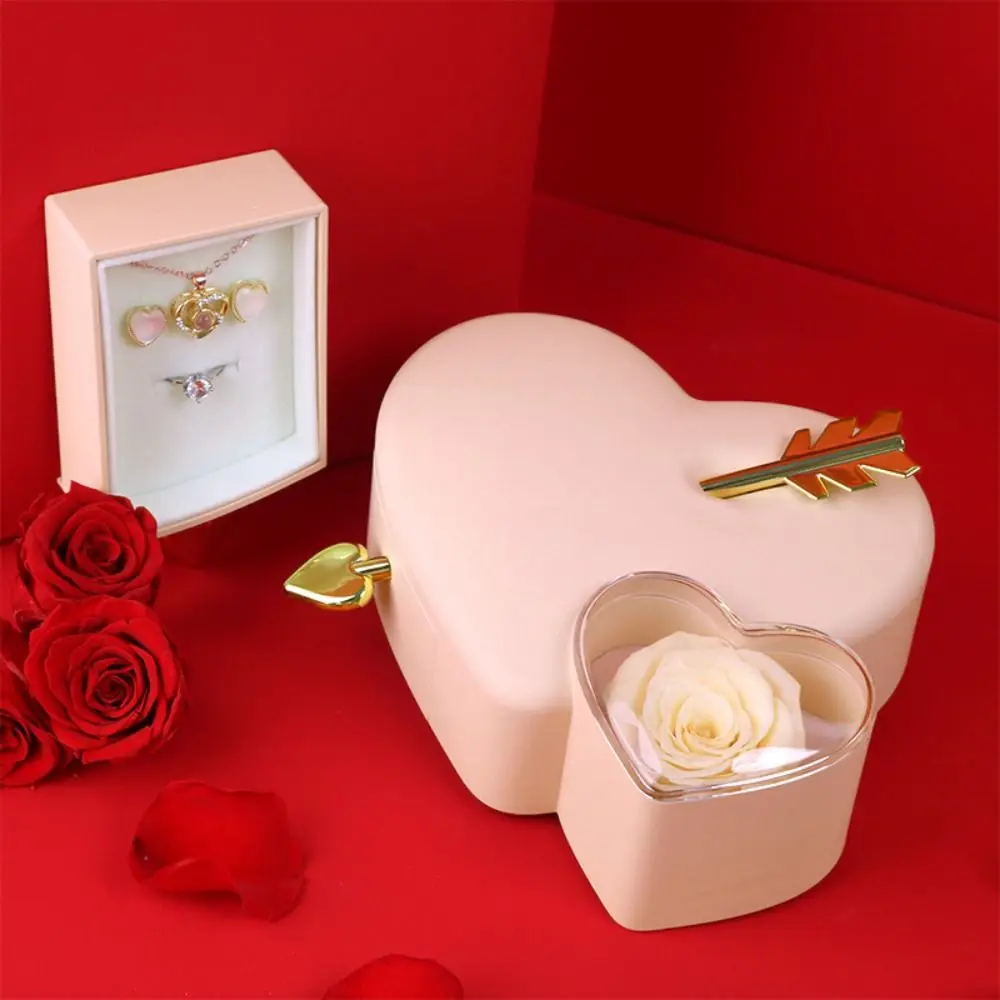 New Heart-piercing Rose Flower Gift Box Soap Flower Red Ring Necklace Box Gift Packaging Paper Box Valentine's Day Gifts
New Heart-piercing Rose Flower Gift Box Soap Flower Red Ring Necklace Box Gift Packaging Paper Box Valentine's Day Gifts