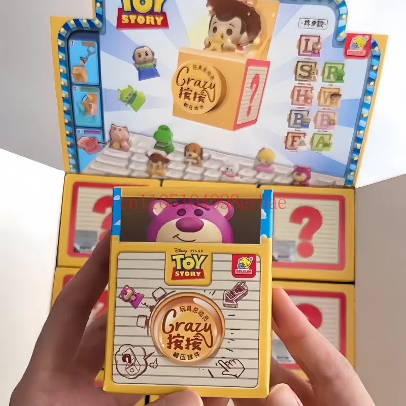 Toy Story Crazy Keycap Pendant Blind Box Woody Buzz Lightyear Lotso Figure Keychain Stress Relief Fidget Trendy Toy Kawaii Gifts
Toy Story Crazy Keycap Pendant Blind Box Woody Buzz Lightyear Lotso Figure Keychain Stress Relief Fidget Trendy Toy Kawaii Gifts