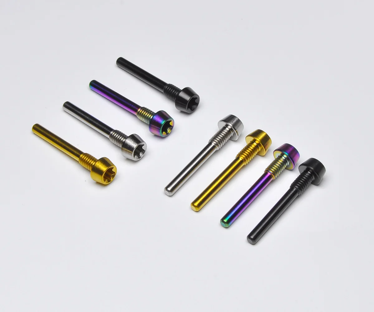 2pcs Bike Oil Dish Retaining Screw Pin Titanium-Alloy Disc Brake Pads Bolt Pin Plugs For Magura MT2/4/5/6/8 Accessories
2pcs Bike Oil Dish Retaining Screw Pin Titanium-Alloy Disc Brake Pads Bolt Pin Plugs For Magura MT2/4/5/6/8 Accessories