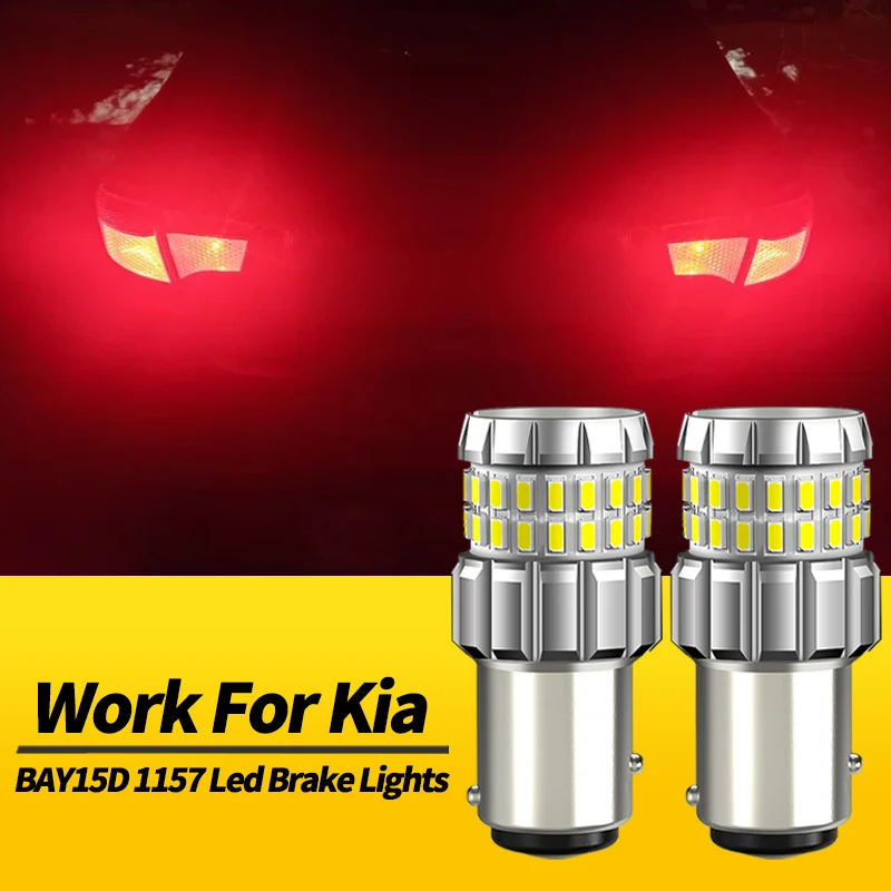 2PCS P21/5W 1157 BAY15D LED Brake Lights Canbus For Kia Rio 1 2 3 4 Sedona Seltos Sorento Soul Sportage Stonic Car Accessories
2PCS P21/5W 1157 BAY15D LED Brake Lights Canbus For Kia Rio 1 2 3 4 Sedona Seltos Sorento Soul Sportage Stonic Car Accessories