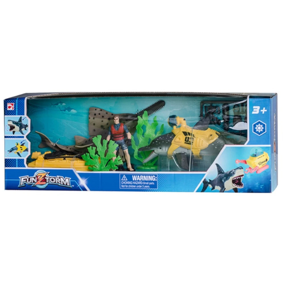 4D Master Funztorm Series Dolphin Saber Toothed Shark Submarine Set Marine Animal Models Children's Creative Puzzle Toys Gift
4D Master Funztorm Series Dolphin Saber Toothed Shark Submarine Set Marine Animal Models Children's Creative Puzzle Toys Gift