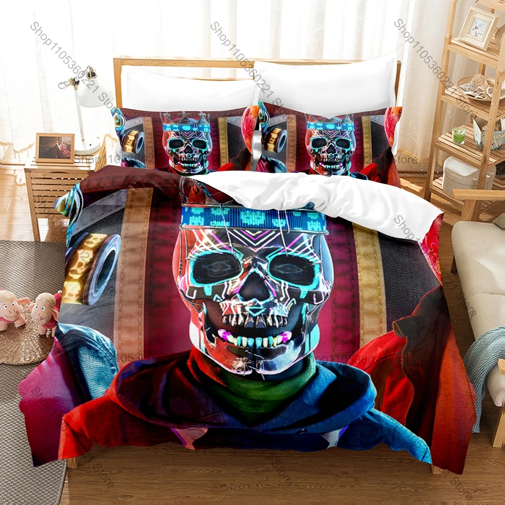 Watch Dogs Pattern Bed Linen 3 Pcs Comfortable Duvet Cover Pillowcases Durable Bedding Set for Teens Adults Bedroom
Watch Dogs Pattern Bed Linen 3 Pcs Comfortable Duvet Cover Pillowcases Durable Bedding Set for Teens Adults Bedroom