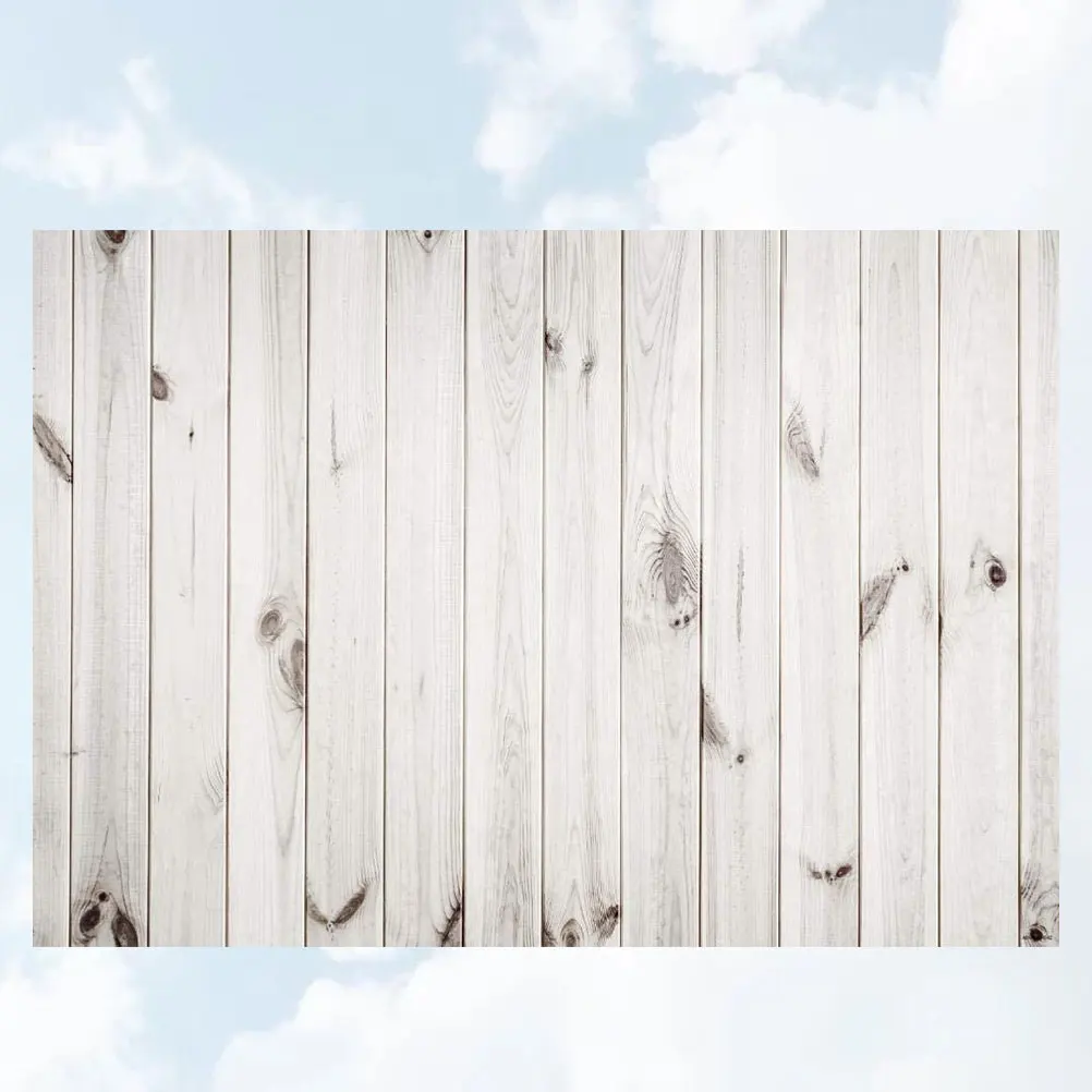 Photography Backdrop Wood Grain Decorative Backdrop Photographic Cloth for Work Room (White, 150x210cm)
Photography Backdrop Wood Grain Decorative Backdrop Photographic Cloth for Work Room (White, 150x210cm)