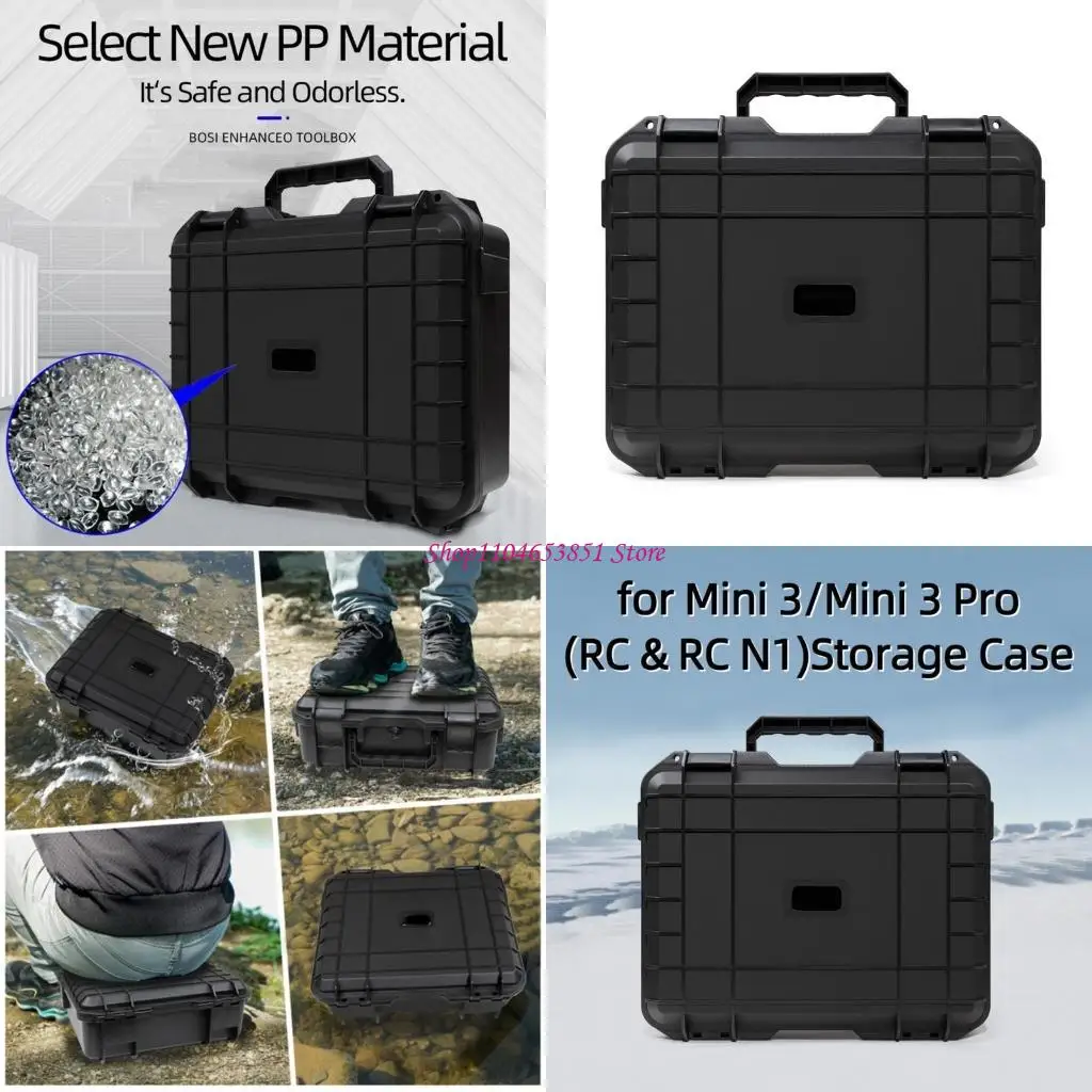 ABS Storage Bag Hard Carrying Bag for Mini 3 Flight Explosinproof Pocket Stable Holder Bag with Handle Stable Holders
ABS Storage Bag Hard Carrying Bag for Mini 3 Flight Explosinproof Pocket Stable Holder Bag with Handle Stable Holders