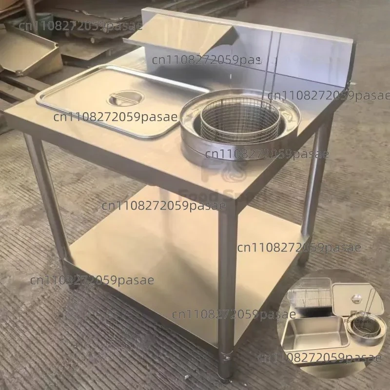 High Quality Stainless Steel Chicken Manual Commercial Kitchen Equipment Chicken Breading Station
High Quality Stainless Steel Chicken Manual Commercial Kitchen Equipment Chicken Breading Station