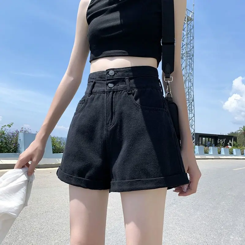 Retro Solid Fashionable Sexy Denim Shorts Women's Summer 2026 New High Waist Thin Loose a Word Versatile Wide Leg Short Pants
Retro Solid Fashionable Sexy Denim Shorts Women's Summer 2026 New High Waist Thin Loose a Word Versatile Wide Leg Short Pants