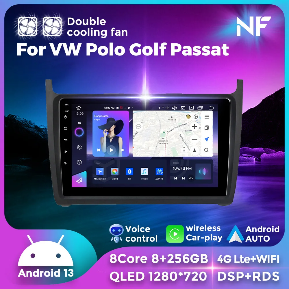 Android 13 Auto Radio 2Din CarPlay Multimedia Video Player For Volkswagen VW POLO sedan 6r 2012-2018 GPS Navigation Car Radio
Android 13 Auto Radio 2Din CarPlay Multimedia Video Player For Volkswagen VW POLO sedan 6r 2012-2018 GPS Navigation Car Radio