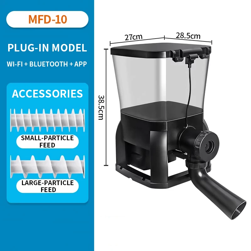 Solar-Powered Fully Automatic Timed Feeder | Outdoor Fish Pond Feeder | High-Capacity Bait Dispenser 6L/10L
Solar-Powered Fully Automatic Timed Feeder | Outdoor Fish Pond Feeder | High-Capacity Bait Dispenser 6L/10L