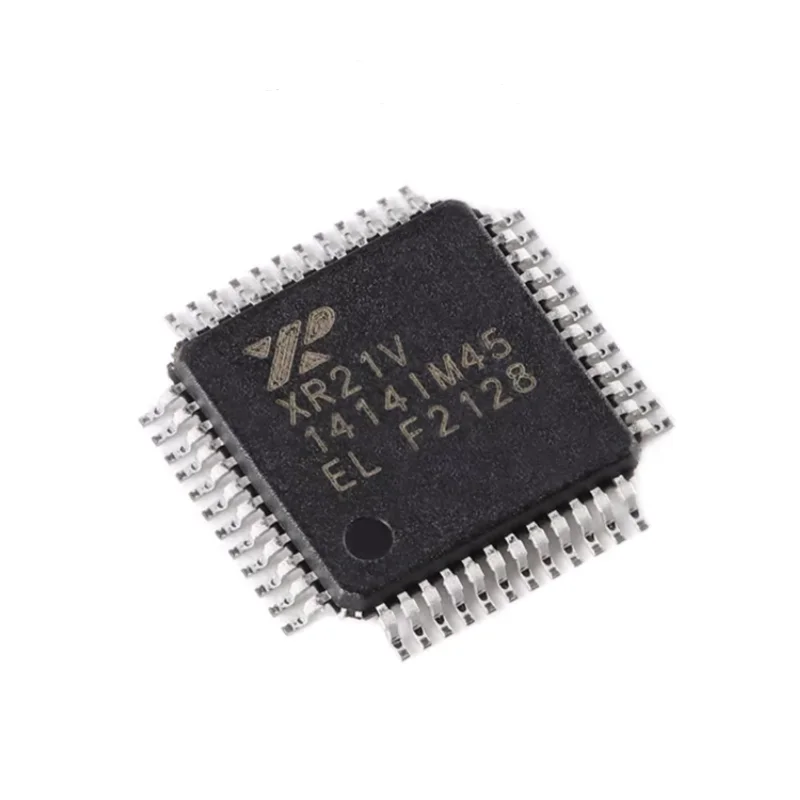 1 шт. подлинный XR21V1414IM48TR-F TQFP-48 4-канальный полноскоростной USB-чип UART 
1 шт. подлинный XR21V1414IM48TR-F TQFP-48 4-канальный полноскоростной USB-чип UART