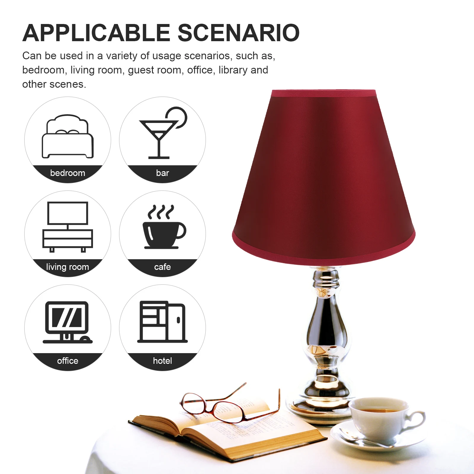 Lamp Shade Cover Modern Simple Design Cloth and Metal Material for Wall Desk Lamp Replacement Home Office Decorative Lighting
Lamp Shade Cover Modern Simple Design Cloth and Metal Material for Wall Desk Lamp Replacement Home Office Decorative Lighting