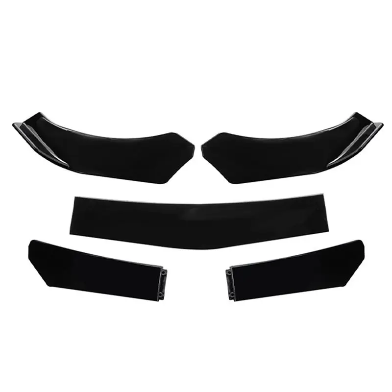 A54K-Car Modification Accessories: 5Pcs Universal Front Lip Chin Bumper Splitter With Stepped Design Spoiler
A54K-Car Modification Accessories: 5Pcs Universal Front Lip Chin Bumper Splitter With Stepped Design Spoiler