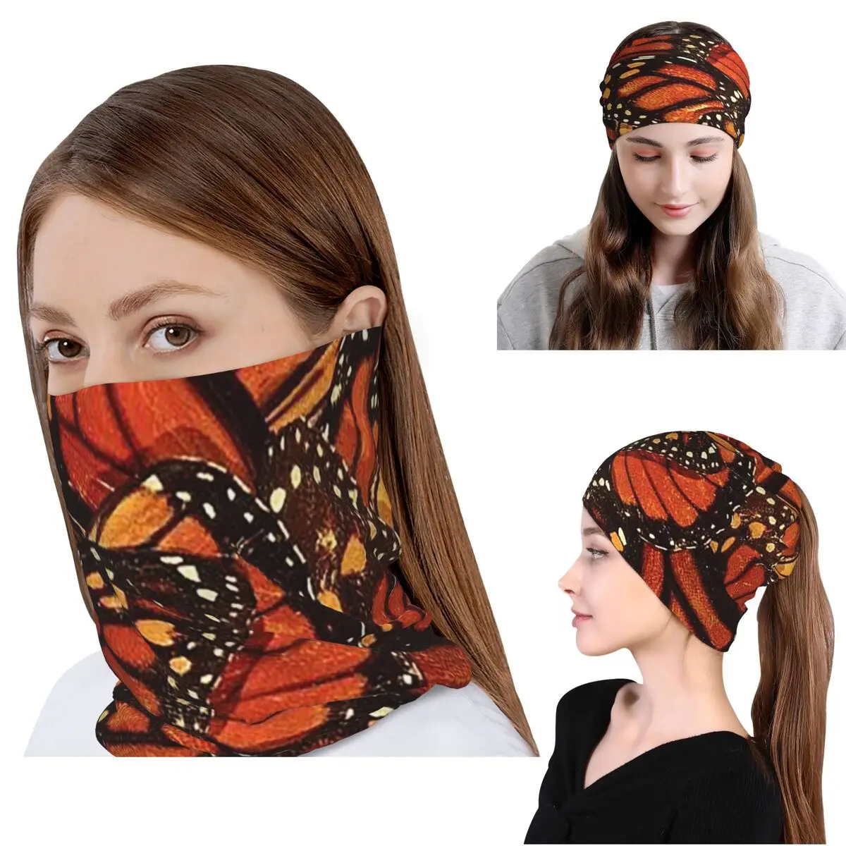 Orange Monarch Butterfly Bandana Neck Gaiter Face Scarf Warm Headband Beanies Hat Unisex Adult Breathable
Orange Monarch Butterfly Bandana Neck Gaiter Face Scarf Warm Headband Beanies Hat Unisex Adult Breathable