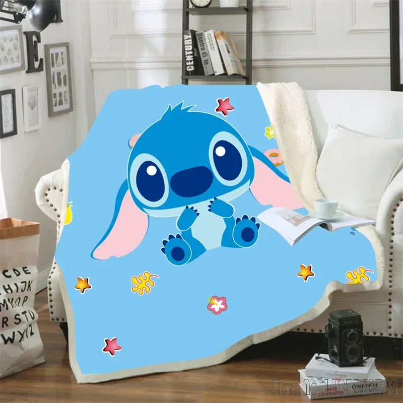 Cute Stitch Cartoon 3D Printed Home Cute Kids Blanket Throw for Bed Sofa Decor Fleece Nap Blankets Boys Girls Children Gift
Cute Stitch Cartoon 3D Printed Home Cute Kids Blanket Throw for Bed Sofa Decor Fleece Nap Blankets Boys Girls Children Gift