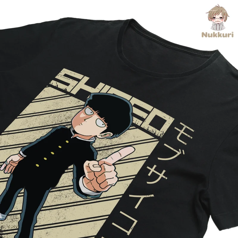 Футболка NUKKURI из аниме-Мобильный психоделик 100-футболка Shigeo Kageyama
Футболка NUKKURI из аниме-Мобильный психоделик 100-футболка Shigeo Kageyama