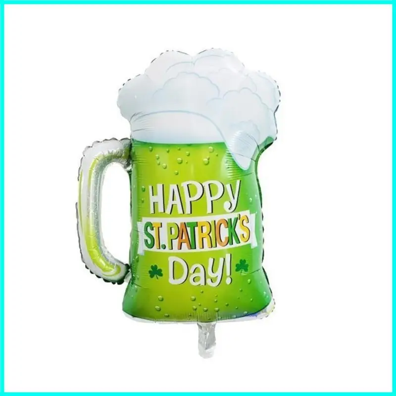 St Patricks Day Foil Balloons Shamrock Clover-Balloons Beer Wine Glasses Balloon 
St Patricks Day Foil Balloons Shamrock Clover-Balloons Beer Wine Glasses Balloon