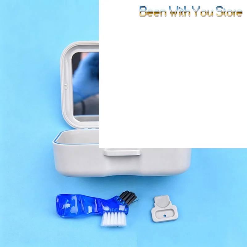 1 Set Cleaning Denture Storage Box With Mirror And Cleaning Brush Portable False Teeth Container For Travel Daily Dental Care
1 Set Cleaning Denture Storage Box With Mirror And Cleaning Brush Portable False Teeth Container For Travel Daily Dental Care