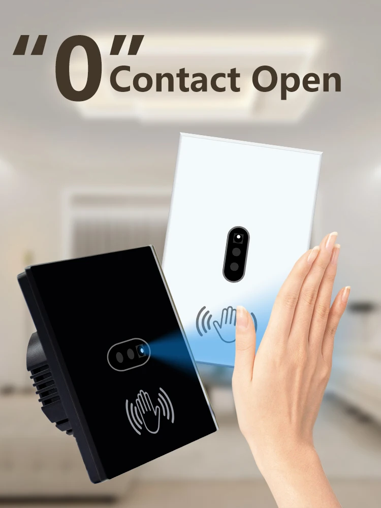 LOUYSGEN Without Touch IR Wall Light Switch Infrared Motion Sensor Hand Sweep Sensor Glass Panel EU US Need Neutral Wire 1000W
LOUYSGEN Without Touch IR Wall Light Switch Infrared Motion Sensor Hand Sweep Sensor Glass Panel EU US Need Neutral Wire 1000W