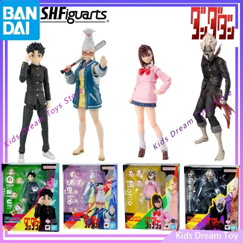 Bandai Stock Original S.H.Figuarts DAN DA DAN Anime Momo&Okarun(Transformed)&Seiko&Okarun Action Figures Toys Collectible Model
Bandai Stock Original S.H.Figuarts DAN DA DAN Anime Momo&Okarun(Transformed)&Seiko&Okarun Action Figures Toys Collectible Model