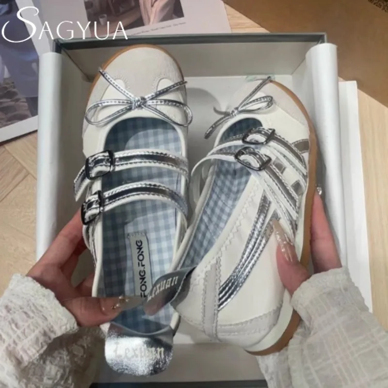 Marie Janes Ballet Flats Shoes Women Bow Casual Sneakers Sandals Brand Summer 2025 Trend Shallow Loafers Dress Zapatos De Mujer
Marie Janes Ballet Flats Shoes Women Bow Casual Sneakers Sandals Brand Summer 2025 Trend Shallow Loafers Dress Zapatos De Mujer