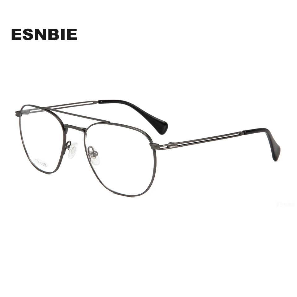 High Quality Titanium Glasses Frame Men Pilot Square Eyeglasses Frames Double Beam Ultralight Business Optical Eyewear Male
High Quality Titanium Glasses Frame Men Pilot Square Eyeglasses Frames Double Beam Ultralight Business Optical Eyewear Male