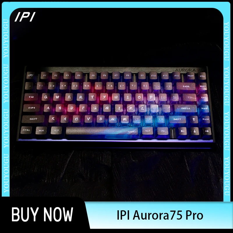 IPI AURORA75 Magnetic Switch Keyboard Wired Mechanical Keyboard 8000Hz 0.01mm RT Gaming Keyboard For SOCD Valorant Gamer Custom
IPI AURORA75 Magnetic Switch Keyboard Wired Mechanical Keyboard 8000Hz 0.01mm RT Gaming Keyboard For SOCD Valorant Gamer Custom