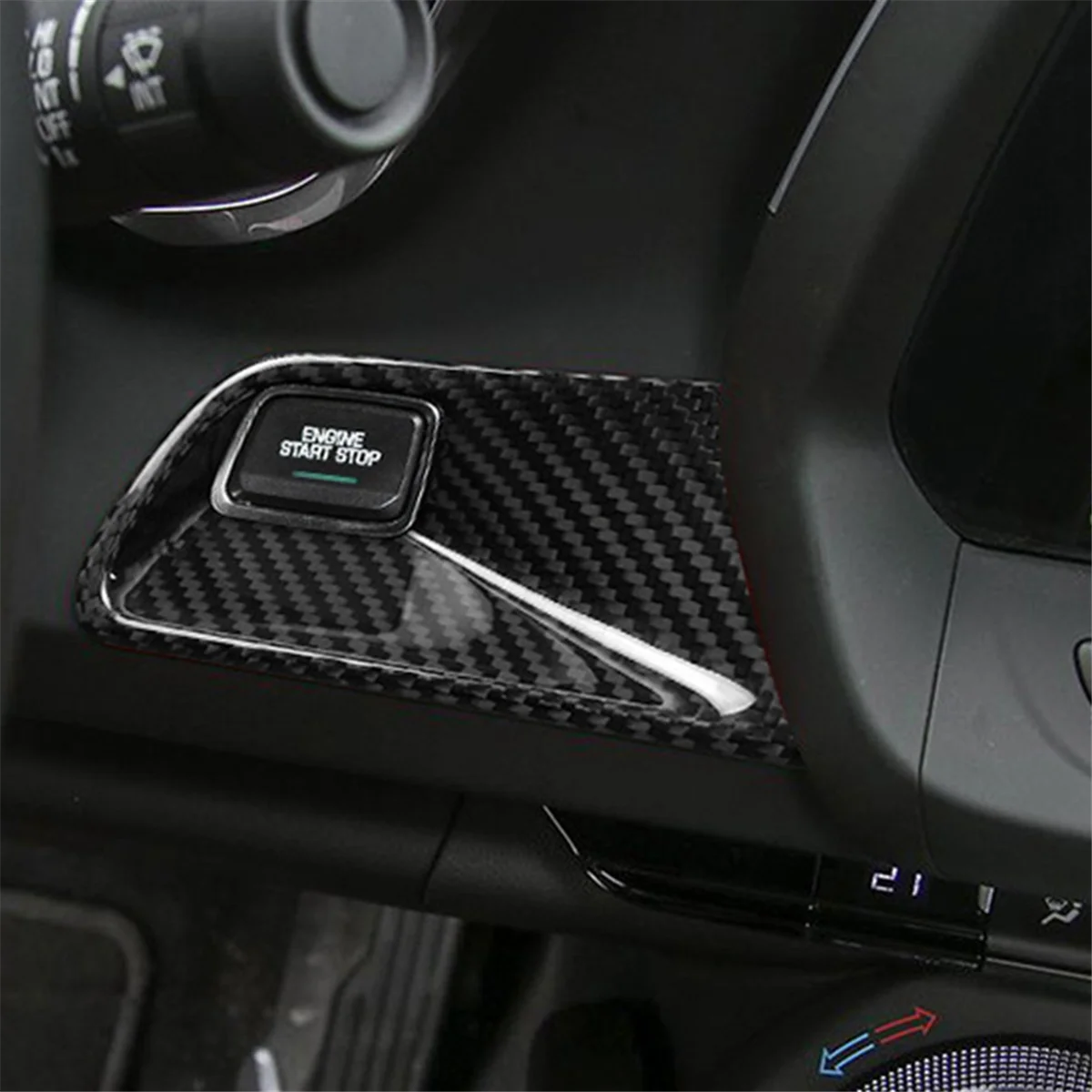 Real Hard Carbon Fiber Sticker Car Start Stop Engine Sticker for Chevrolet Camaro 2016-2024
Real Hard Carbon Fiber Sticker Car Start Stop Engine Sticker for Chevrolet Camaro 2016-2024