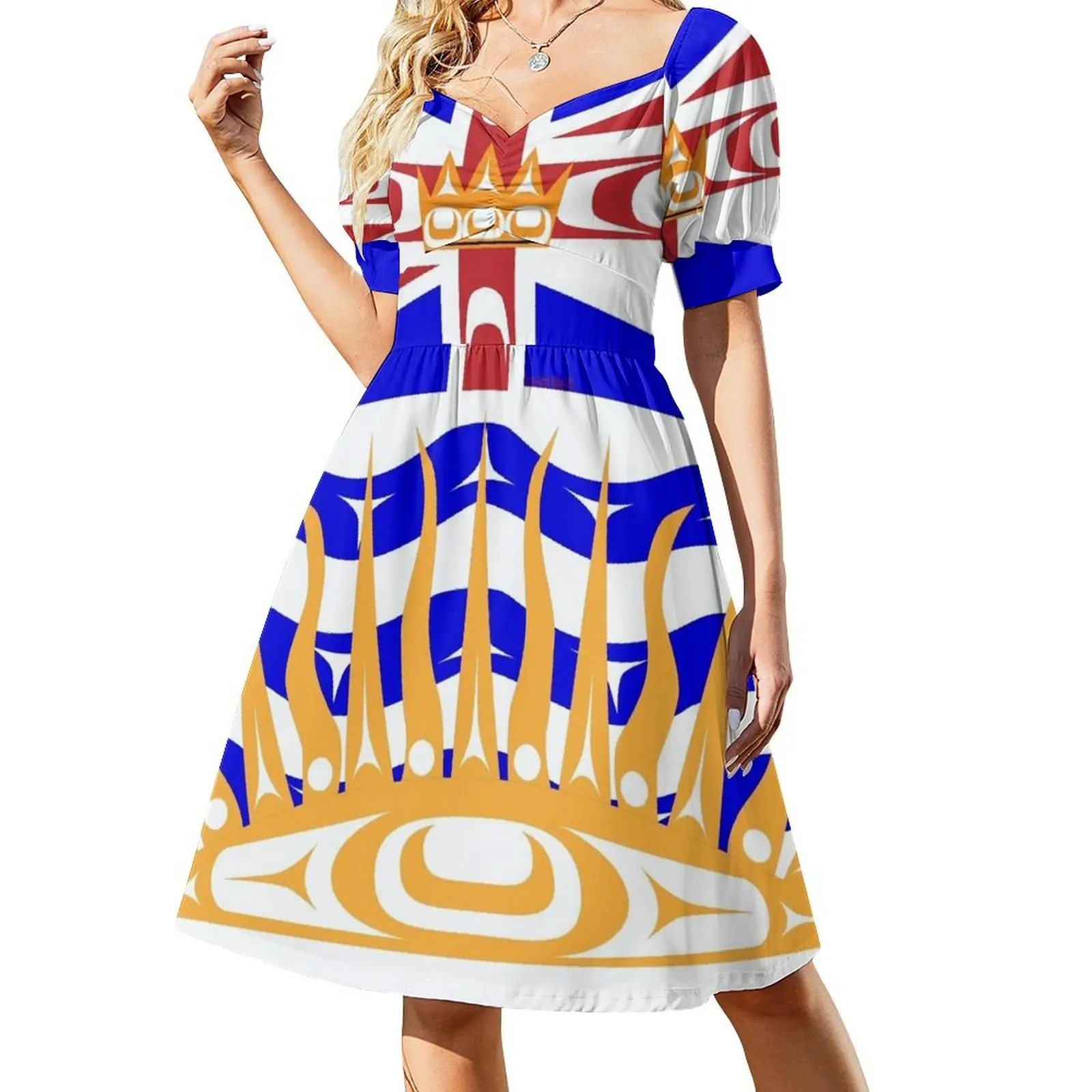 My Flag of BC Short-Sleeved Dress Casual dresses birthday dresses for women
My Flag of BC Short-Sleeved Dress Casual dresses birthday dresses for women