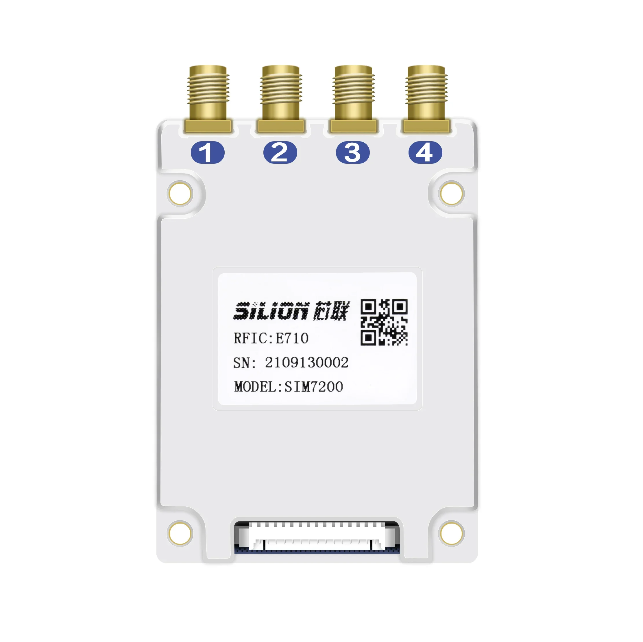 SIM7200 4-портовый модуль считывания UHF RFID IMPINJ E710 Чипсет для КПК УВЧ лектор УВЧ-считыватель RFID-модуль
SIM7200 4-портовый модуль считывания UHF RFID IMPINJ E710 Чипсет для КПК УВЧ лектор УВЧ-считыватель RFID-модуль