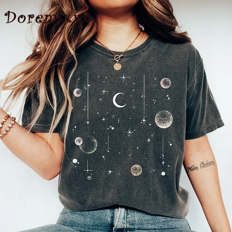 Celestial Shirt Moon T Shirts Moon Graphic T Shirt Short Sleeve Tshirt Women Tee Shirt Summer Y2k Casual Oversized T Shirt
Celestial Shirt Moon T Shirts Moon Graphic T Shirt Short Sleeve Tshirt Women Tee Shirt Summer Y2k Casual Oversized T Shirt