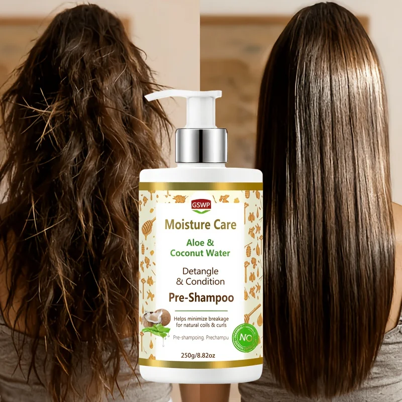 GSWP Aloe & Coconut Water Pre-Shampoo,Moisturizing Hair Conditioner Soften Hair Reduce Breakage Improve Dry Rough Hair.250g/500g
GSWP Aloe & Coconut Water Pre-Shampoo,Moisturizing Hair Conditioner Soften Hair Reduce Breakage Improve Dry Rough Hair.250g/500g