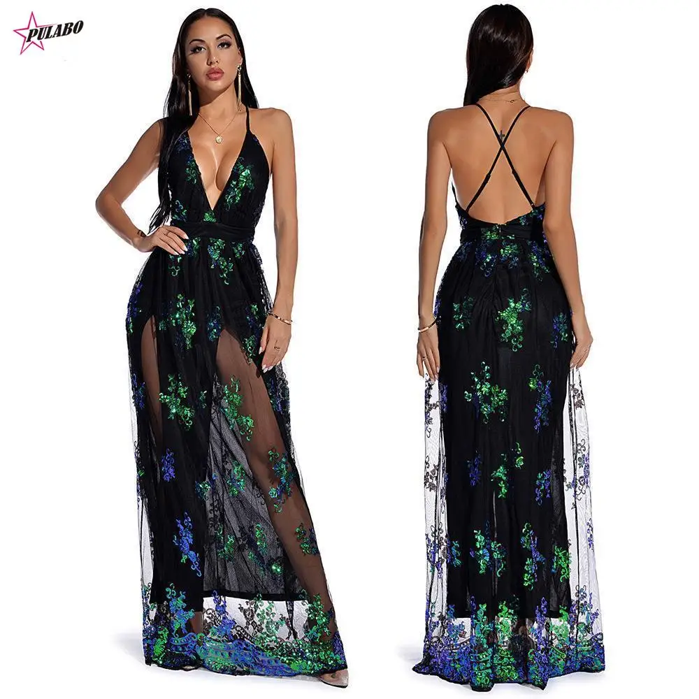 PULABO Sexy Club Outfits Sequin Party Woman Women Summer Clothes Bodycon Vintage Maxi Elegant Backless Long Vestido Female robe
PULABO Sexy Club Outfits Sequin Party Woman Women Summer Clothes Bodycon Vintage Maxi Elegant Backless Long Vestido Female robe