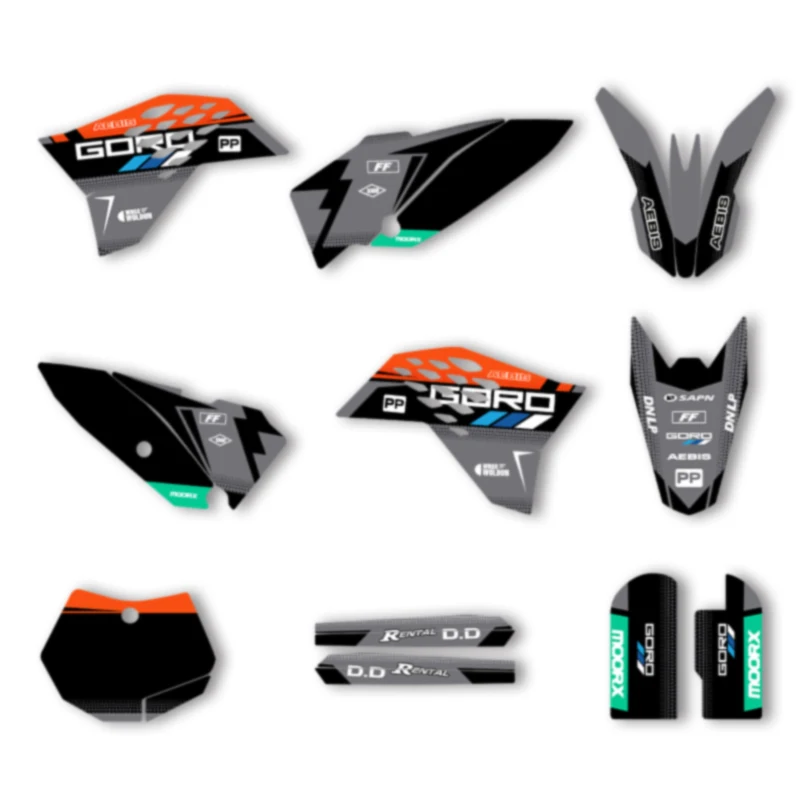 Powerzone For KTM SX65 SX 65 2009-2015 Motorcycle Adhesive Decals Stickers Kit Number Name Background Custom
Powerzone For KTM SX65 SX 65 2009-2015 Motorcycle Adhesive Decals Stickers Kit Number Name Background Custom