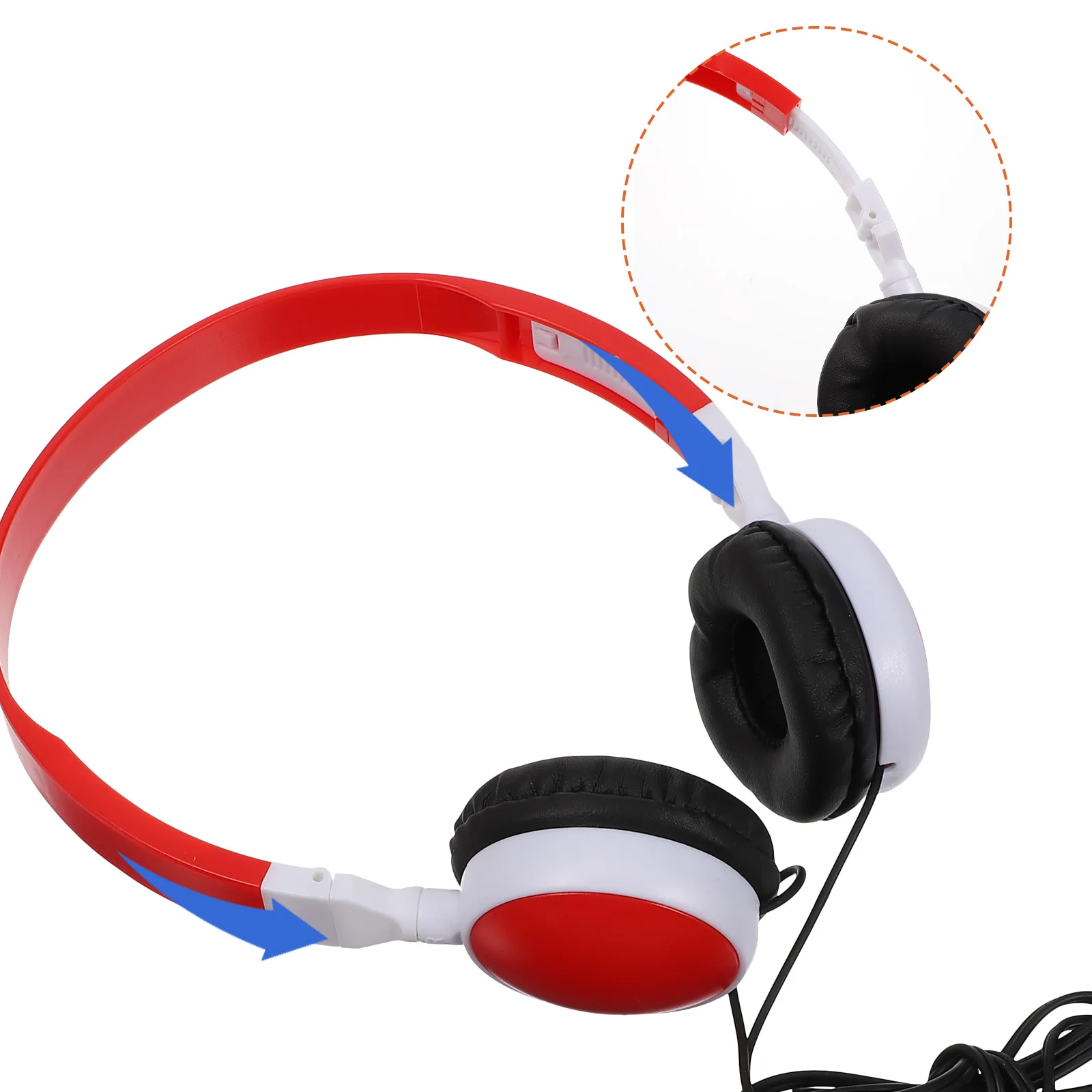 1pc Kids Headphones Foldable ABS PVC On-Ear Headset For Children Earplugs Compatible Tablet Phone School Use Universal
1pc Kids Headphones Foldable ABS PVC On-Ear Headset For Children Earplugs Compatible Tablet Phone School Use Universal