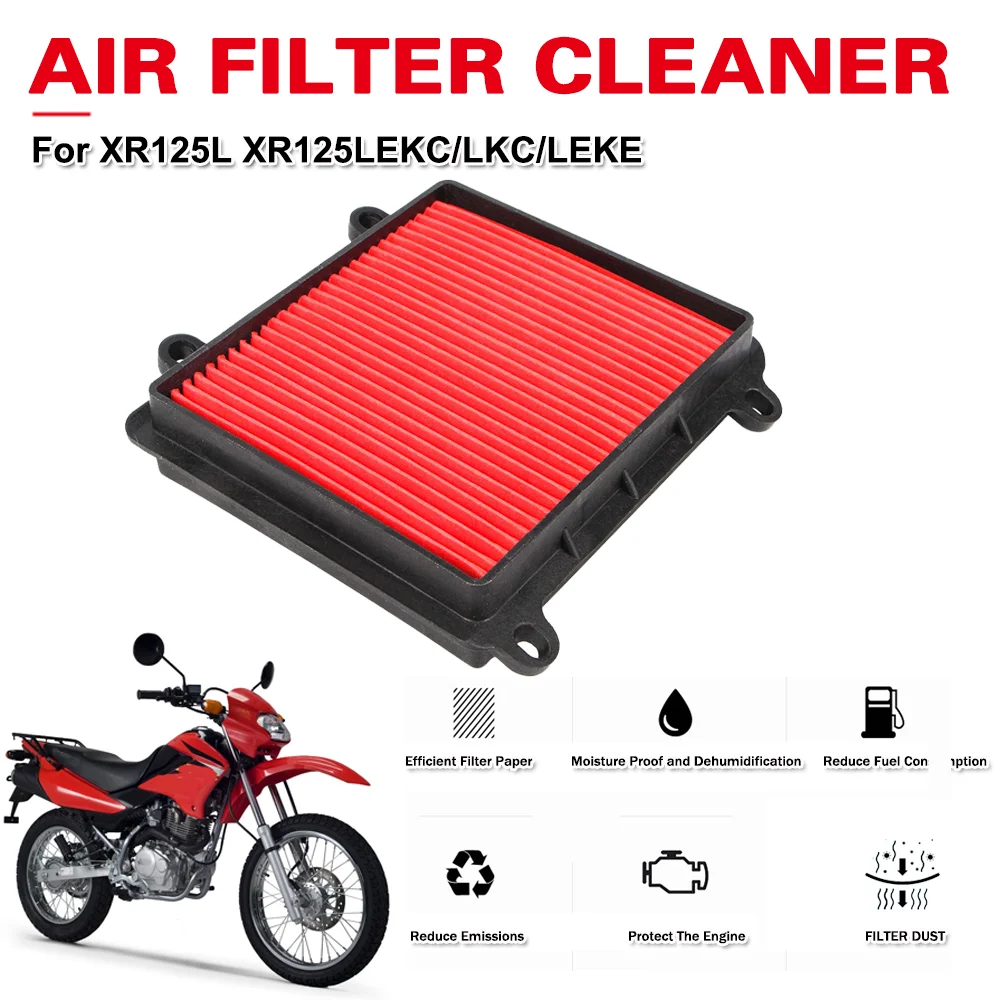 Motorcycle Air Intake Filter Cleaner Motorbike Accessories For Honda XR125L XR125LEKC/LKC XR150 XR150LEKE 17211-KRH-780 150cc
Motorcycle Air Intake Filter Cleaner Motorbike Accessories For Honda XR125L XR125LEKC/LKC XR150 XR150LEKE 17211-KRH-780 150cc