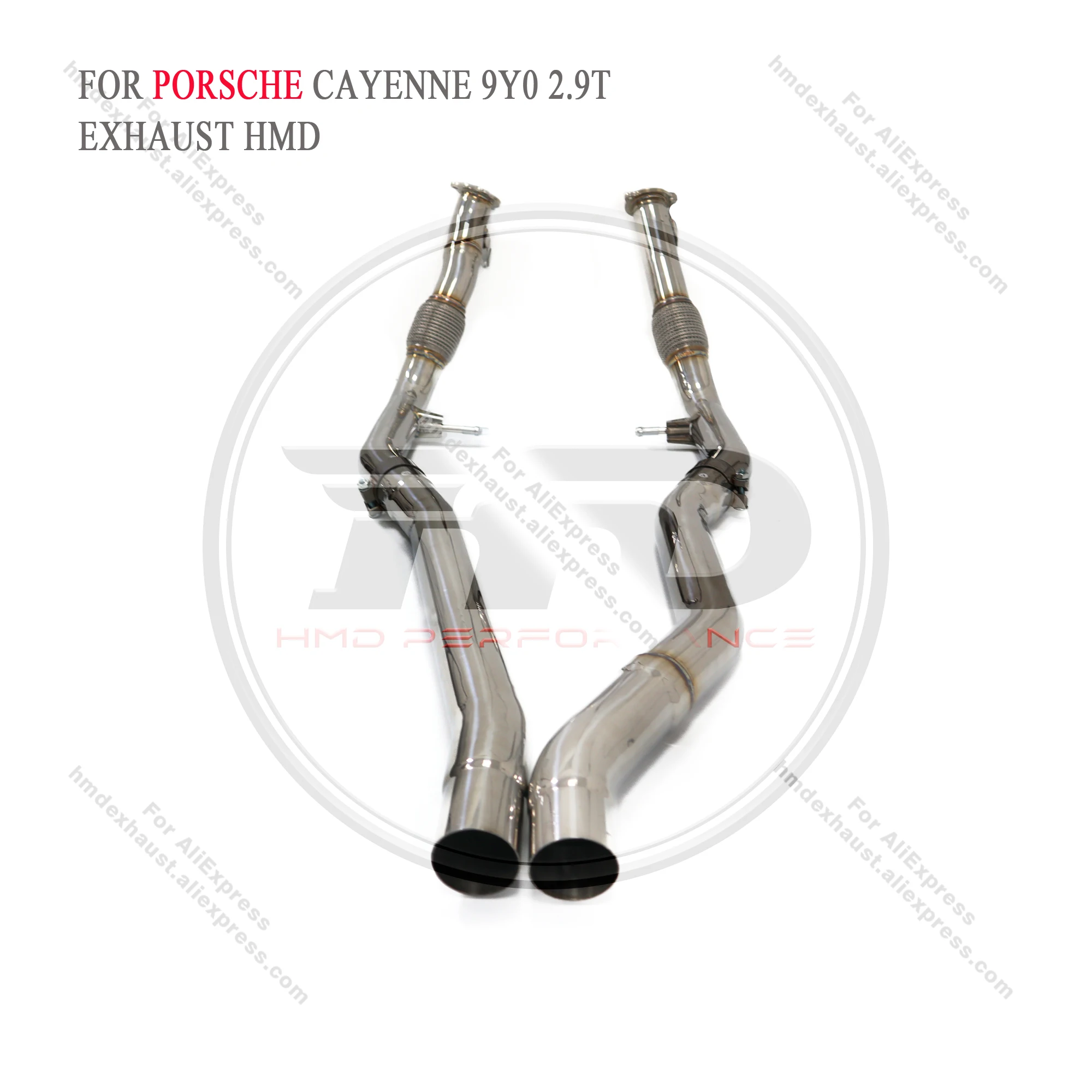 High Quality Resonant Tube For Porsche Cayenne 9YO 2.9T Stainless Steel Exhaust System High Flow Performance Racing Pipe HMD
High Quality Resonant Tube For Porsche Cayenne 9YO 2.9T Stainless Steel Exhaust System High Flow Performance Racing Pipe HMD