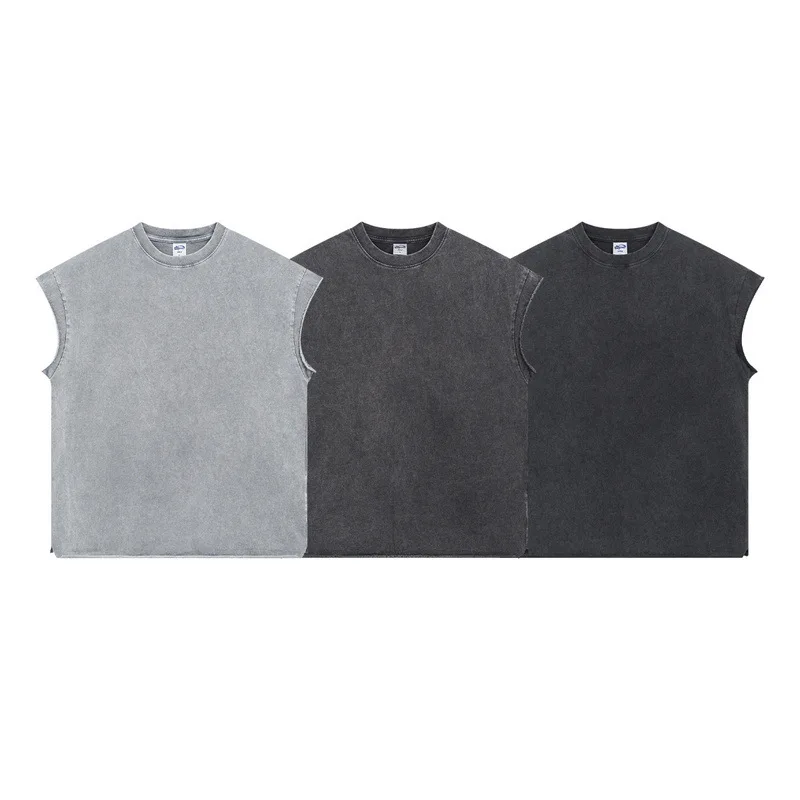 2026 Summer Men's Washed Old Loose Edge Vest Cotton
2026 Summer Men's Washed Old Loose Edge Vest Cotton