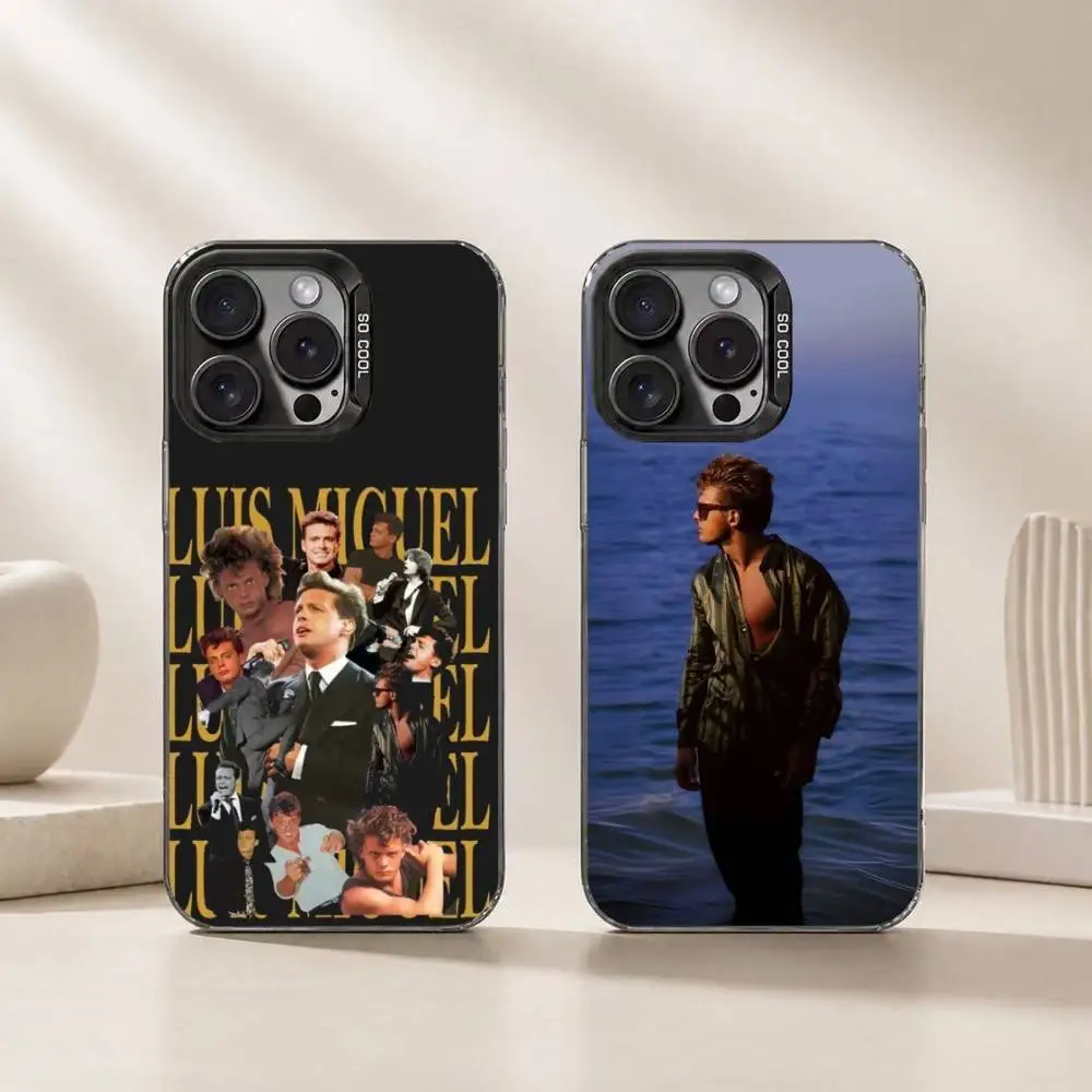 S-Singer L-Luis Miguel Phone Case For iPhone 17,16,15,14,13,12,11 Plus,Pro Max,XS,Colorful Silver Phone case Funda Cover
S-Singer L-Luis Miguel Phone Case For iPhone 17,16,15,14,13,12,11 Plus,Pro Max,XS,Colorful Silver Phone case Funda Cover