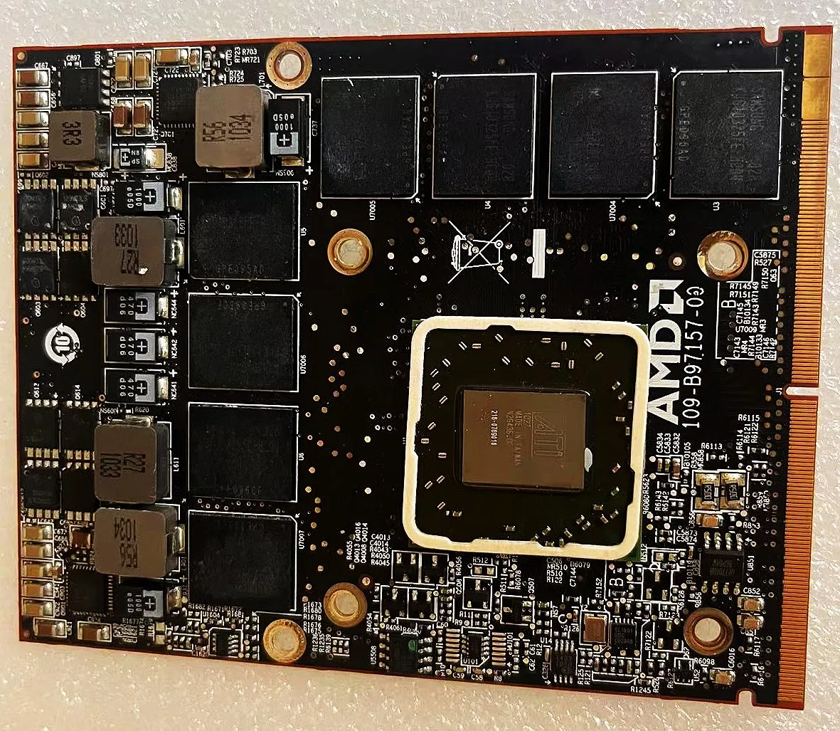 Tarjeta gráfica de estilo Original HD5750 HD5750M DDR5, 2 ГБ, 216- 0769023 , VGA, 27 петель для iMac, 2010 г., A1312, в комплекте
Tarjeta gráfica de estilo Original HD5750 HD5750M DDR5, 2 ГБ, 216- 0769023 , VGA, 27 петель для iMac, 2010 г., A1312, в комплекте