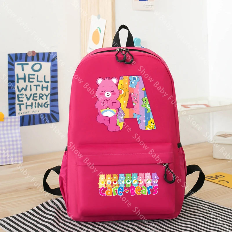 Care Bears Anime Girls Backpack Adult Letter A-Z Teens Student Rucksack Large Capacity Schoolbag Travel Knapsack School Bookbag
Care Bears Anime Girls Backpack Adult Letter A-Z Teens Student Rucksack Large Capacity Schoolbag Travel Knapsack School Bookbag