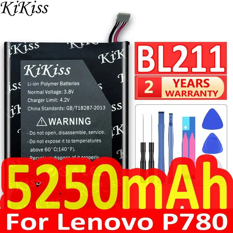 For Lenovo P780 Long-Lasting 5250Mah Mobile Phone Battery BL211 Good Low-Temperature Performance
For Lenovo P780 Long-Lasting 5250Mah Mobile Phone Battery BL211 Good Low-Temperature Performance
