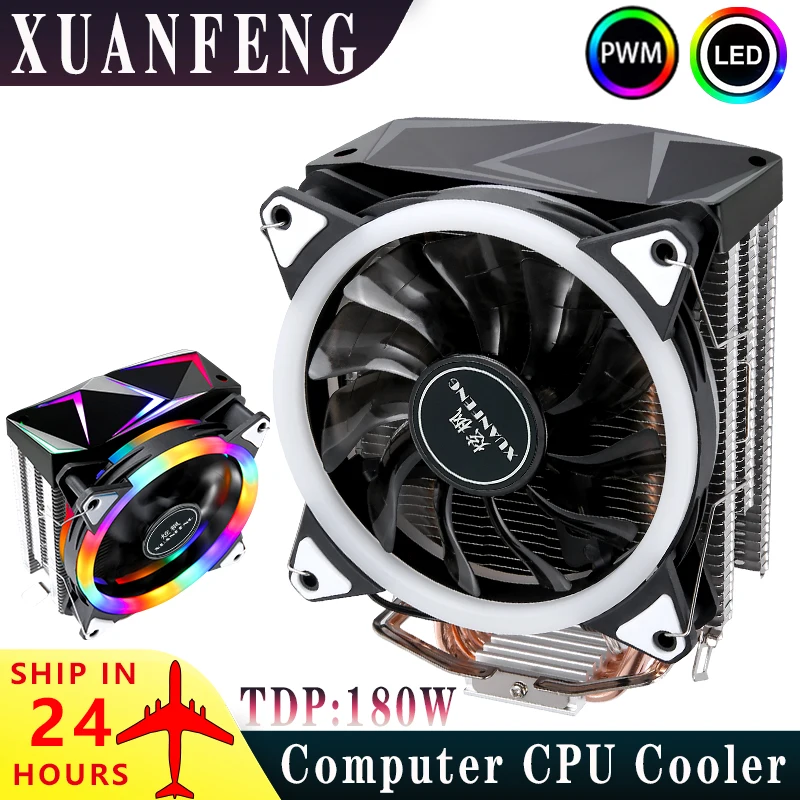 XUANFENG LGA2011 115x1200 1700 Кулер Вентилятор процессора 120 мм 4/6 Тепловая трубка с воздушным охлаждением x79 x99, совместимый с процессором Inteli3/i5/i7/AM4/AM5 
XUANFENG LGA2011 115x1200 1700 Кулер Вентилятор процессора 120 мм 4/6 Тепловая трубка с воздушным охлаждением x79 x99, совместимый с процессором Inteli3/i5/i7/AM4/AM5
