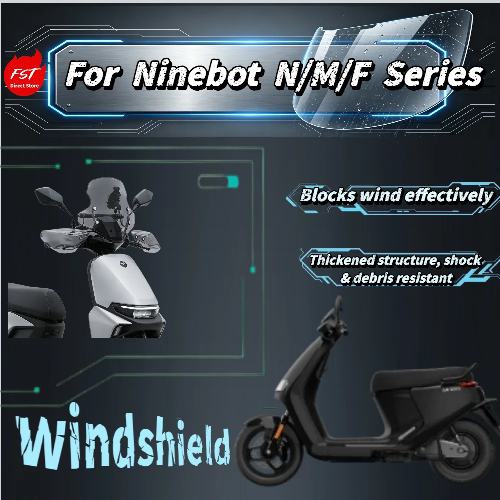 For Segway Ninebot NMF Series Electric Vehicle Special Modified Front Windshield Upper Windscreen Wind Deflector Panel Parts
For Segway Ninebot NMF Series Electric Vehicle Special Modified Front Windshield Upper Windscreen Wind Deflector Panel Parts
