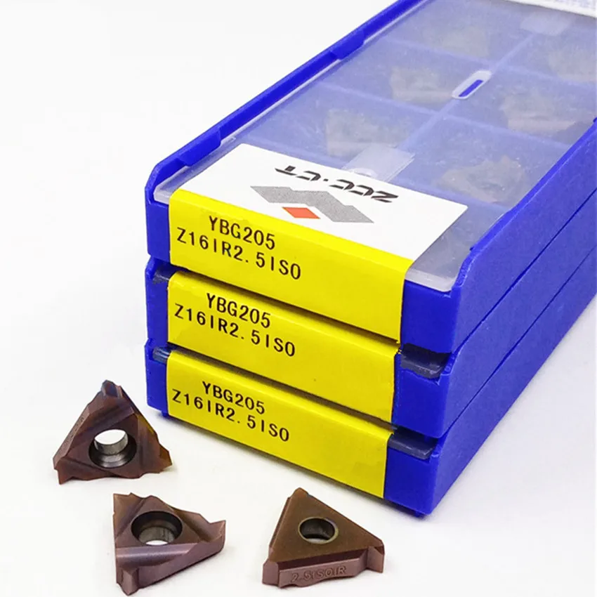 Z16IR2.5ISO YBG203/Z16IR3.0ISO YBG203/Z16IR2.5ISO YBG205/Z16IR3.0ISO YBG205 16IR ZCC.CT карбидные вставки ЧПУ 10 шт./коробка
Z16IR2.5ISO YBG203/Z16IR3.0ISO YBG203/Z16IR2.5ISO YBG205/Z16IR3.0ISO YBG205 16IR ZCC.CT карбидные вставки ЧПУ 10 шт./коробка