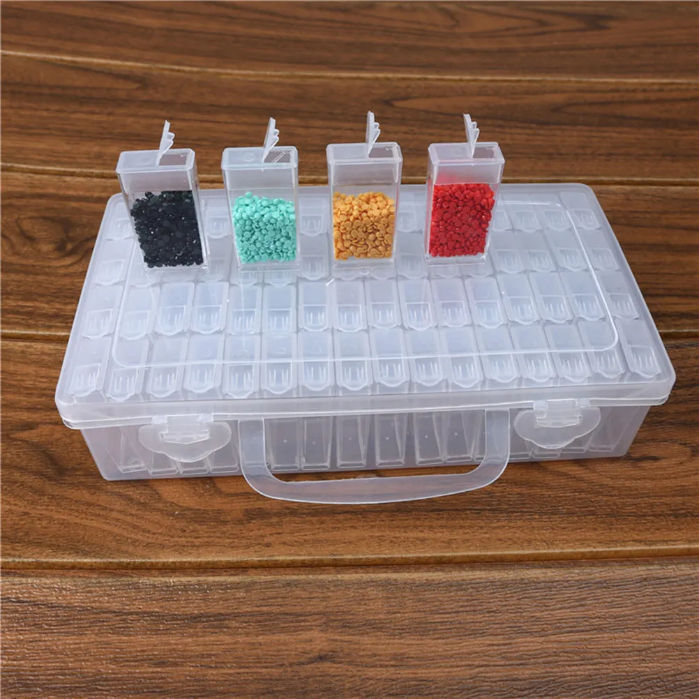 64 Grids Storage Boxes Containers Lids Jewelry Beads Accessories Removable Clear Plastic Eco Friendly Dustproof Mold Proof
64 Grids Storage Boxes Containers Lids Jewelry Beads Accessories Removable Clear Plastic Eco Friendly Dustproof Mold Proof