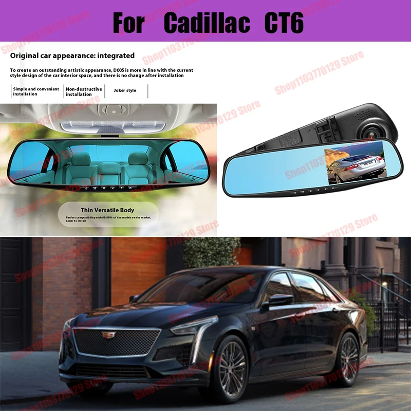 For Cadillac CT6 High definition dual lens driving recorder with front and rear dual recording reverse images Car dvr
For Cadillac CT6 High definition dual lens driving recorder with front and rear dual recording reverse images Car dvr