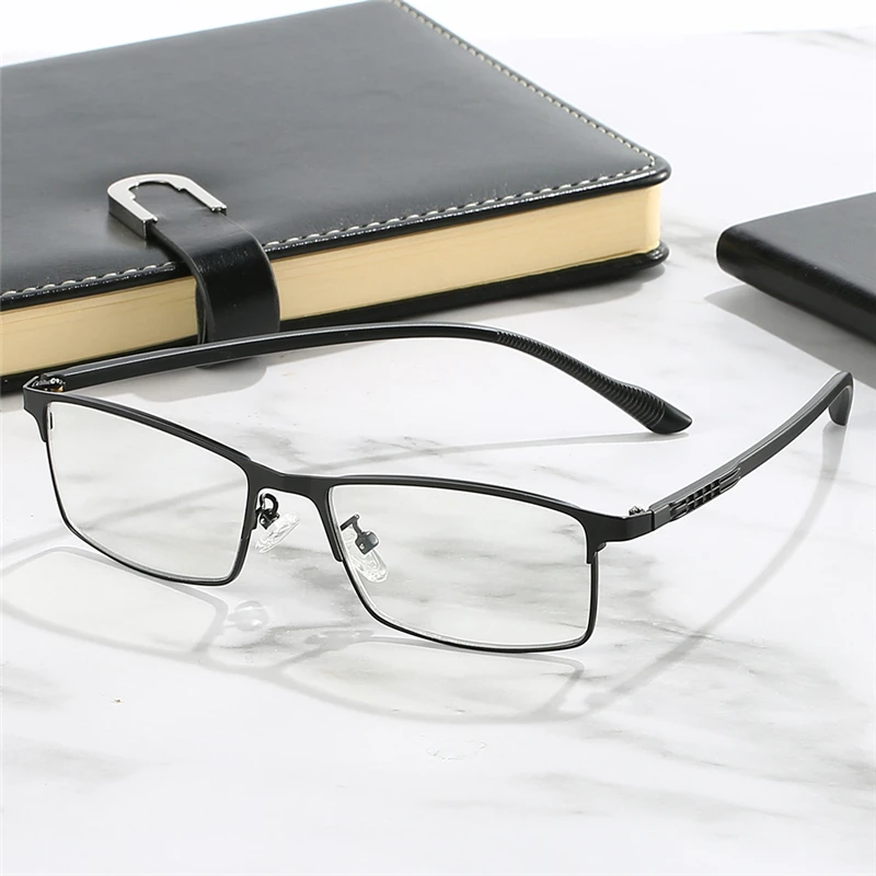 Rectangle Frame Design Photochromic Reading Glasses Men Women Metal Frame Readers Anti Blue Light Presbyopia Outdoor Eyewear
Rectangle Frame Design Photochromic Reading Glasses Men Women Metal Frame Readers Anti Blue Light Presbyopia Outdoor Eyewear