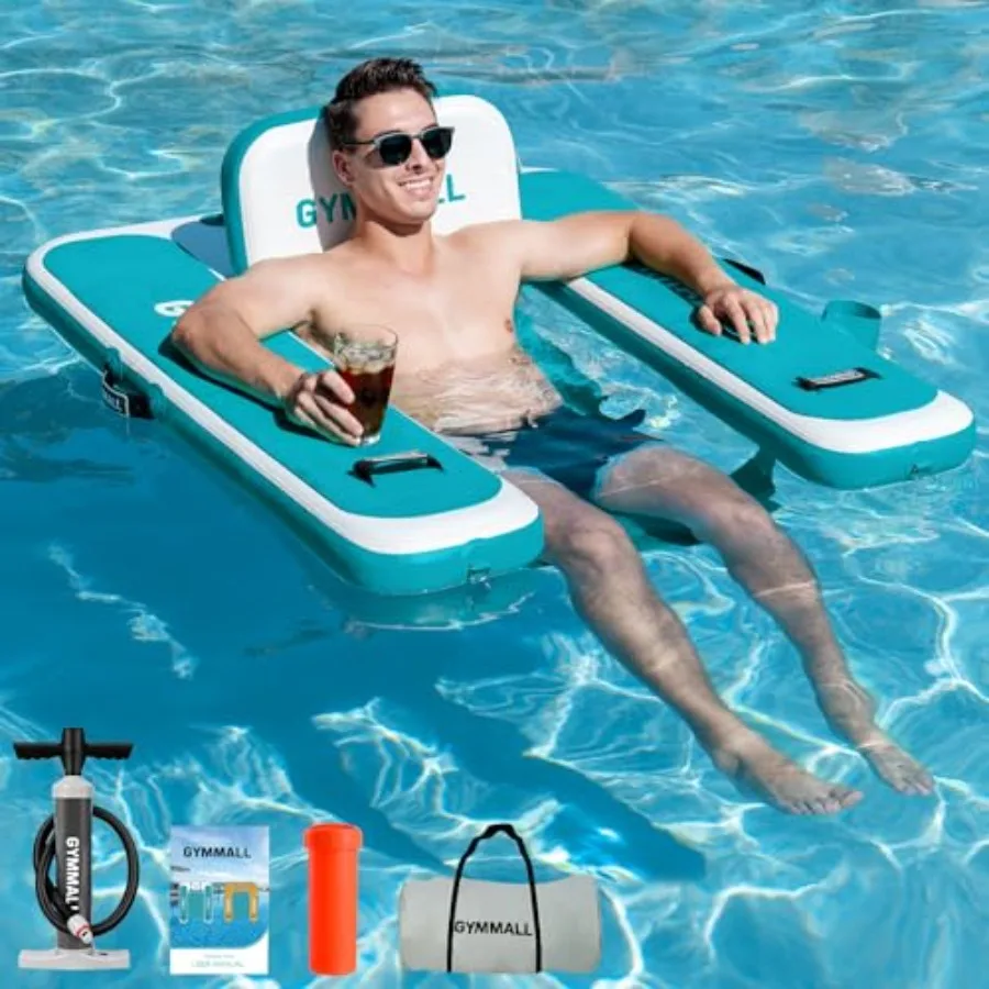 Inflatable Pool Lounger Float Tanning Chair for Adults 53L×43W 47L×39W Sunchill Floating Dock Chair for Outdoor Lake River Beac
Inflatable Pool Lounger Float Tanning Chair for Adults 53L×43W 47L×39W Sunchill Floating Dock Chair for Outdoor Lake River Beac