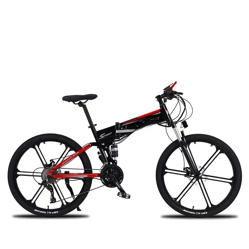 350W 36V Folding Electric Bicycle Adult Mountain Electric Cycle 26 Inch Dual Suspension Foldable E Bike
350W 36V Folding Electric Bicycle Adult Mountain Electric Cycle 26 Inch Dual Suspension Foldable E Bike